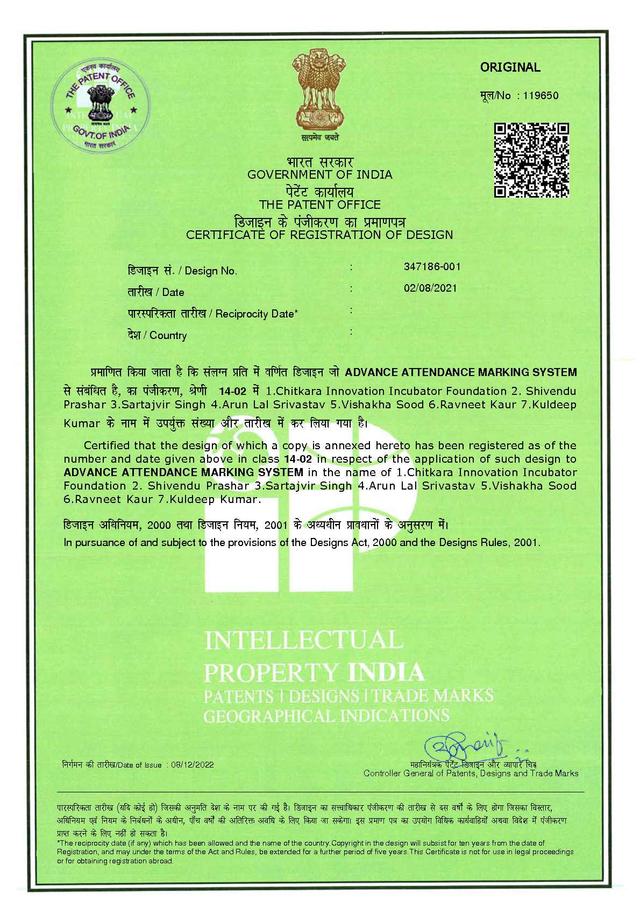 Advance Attendance Marking System